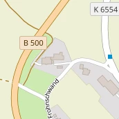 Restaurant auf Karte
