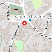 Restaurant auf Karte