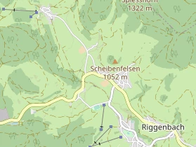 Restaurant auf Karte