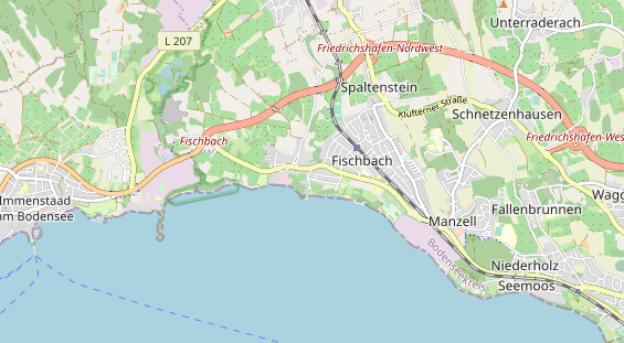 Restaurant auf Karte