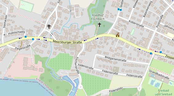 Restaurant auf Karte