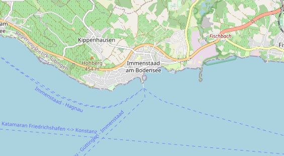 Restaurant auf Karte