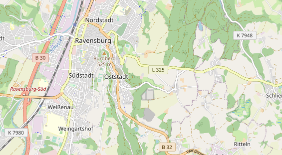 Restaurant auf Karte