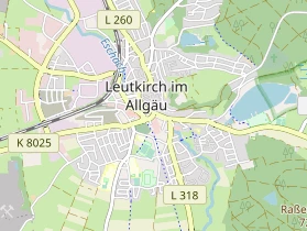 Restaurant auf Karte