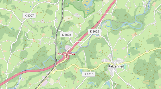 Restaurant auf Karte