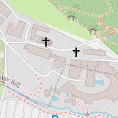 Restaurant auf Karte