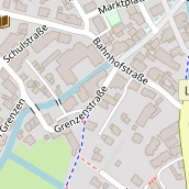 Restaurant auf Karte