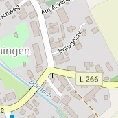 Restaurant auf Karte