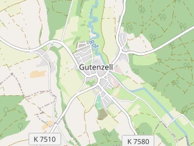 Restaurant auf Karte