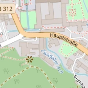 Restaurant auf Karte
