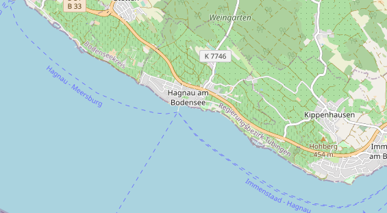 Restaurant auf Karte