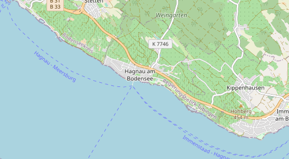 Restaurant auf Karte