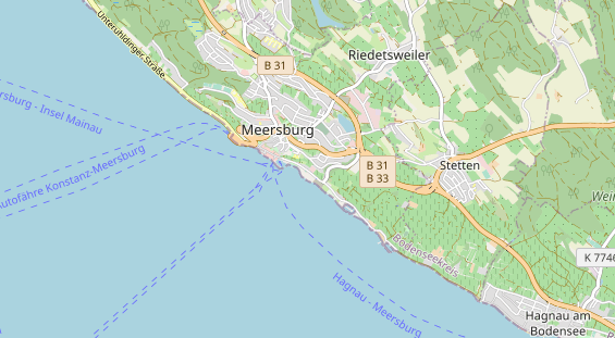 Restaurant auf Karte