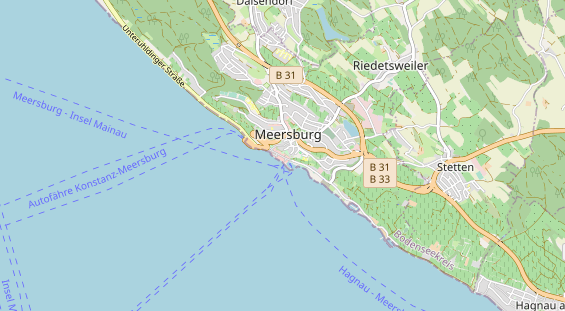 Restaurant auf Karte