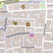 Restaurant auf Karte
