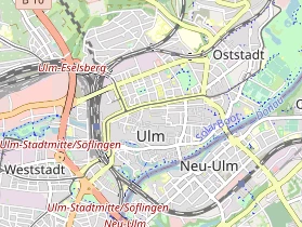 Restaurant auf Karte