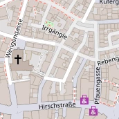 Restaurant auf Karte
