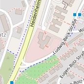 Restaurant auf Karte