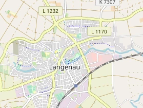 Restaurant auf Karte