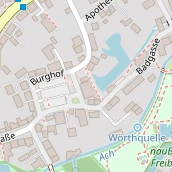 Restaurant auf Karte