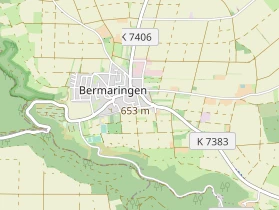 Restaurant auf Karte