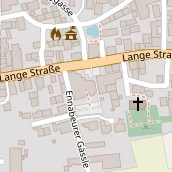 Restaurant auf Karte
