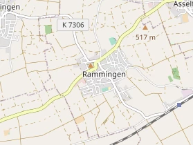 Restaurant auf Karte