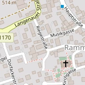 Restaurant auf Karte