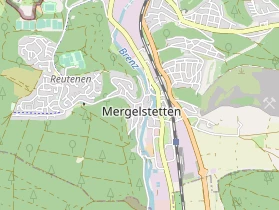 Restaurant auf Karte