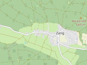 Restaurant auf Karte