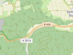 Restaurant auf Karte