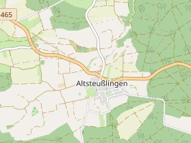 Restaurant auf Karte