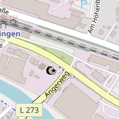 Restaurant auf Karte