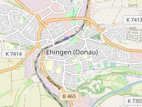 Restaurant auf Karte