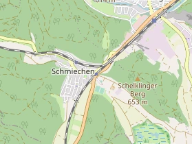 Restaurant auf Karte