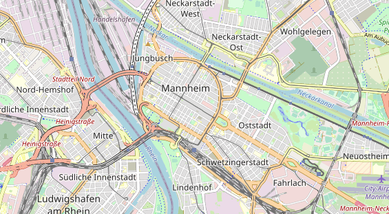 Restaurant auf Karte