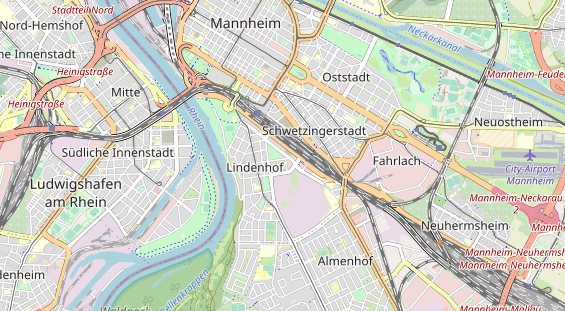 Restaurant auf Karte