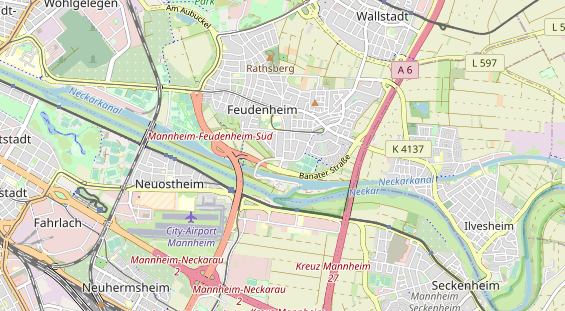 Restaurant auf Karte