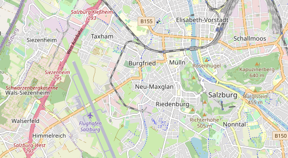 Restaurant auf Karte