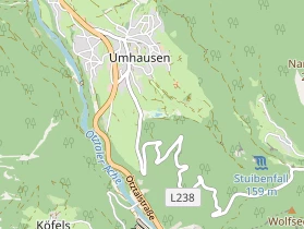 Restaurant auf Karte