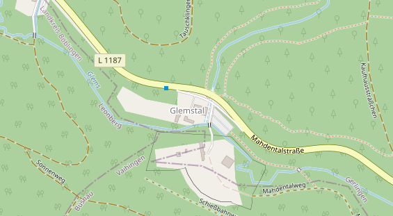 Restaurant auf Karte