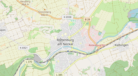 Restaurant auf Karte