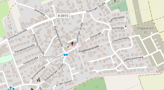 Restaurant auf Karte