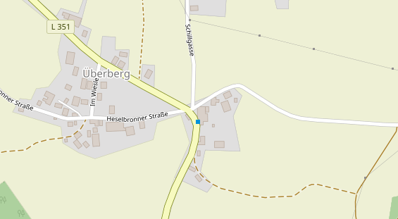 Restaurant auf Karte