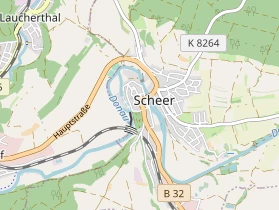 Restaurant auf Karte