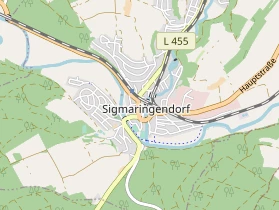 Restaurant auf Karte