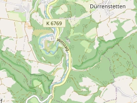 Restaurant auf Karte
