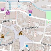 Restaurant auf Karte