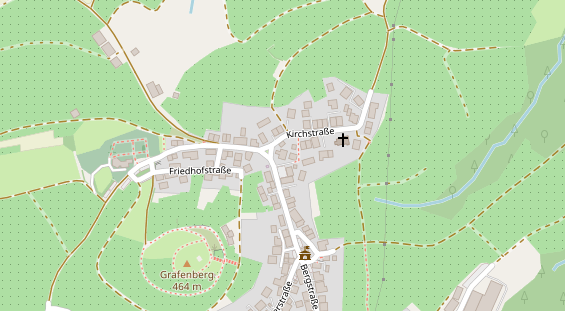 Restaurant auf Karte