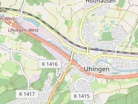 Restaurant auf Karte
